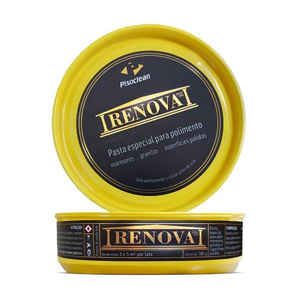 Pek Renova Pasta para Polimento de Mármores e Granitos - 180g - Pisoclean
