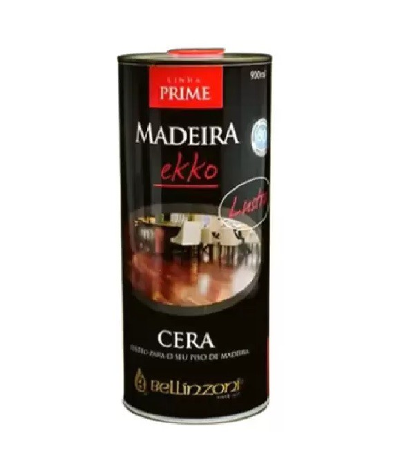 Cera Revitalizadora de Madeira e Laminado Ekko Lustro - 900ml - Bellinzoni