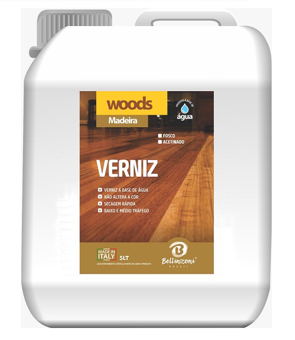 Verniz Acetinado - 5 L - Bellinzoni