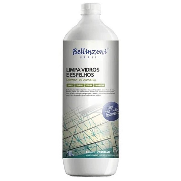 Limpa Vidros e Espelhos - 1 Litro - Bellinzoni