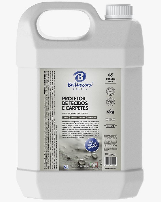 Protetor de Tecidos e Carpetes - 5 Litros - Bellinzoni