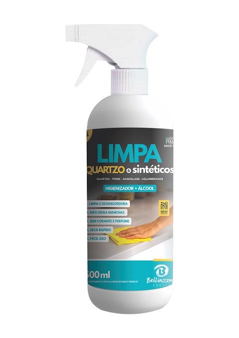 Limpa Quartzo e Sintéticos - 500ml - Bellinzoni