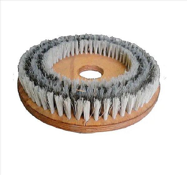 Escova de Mista ( Nylon e Aço) para Enceradeira SEM Flange - Cleaner