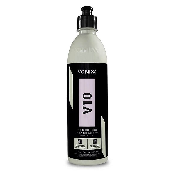 V10 - Polidor de Corte para Verniz Asiático - 500ml - Vonixx
