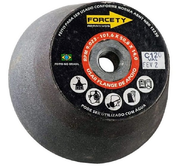 Rebolo  Copo Cônico 4'' - Forcety