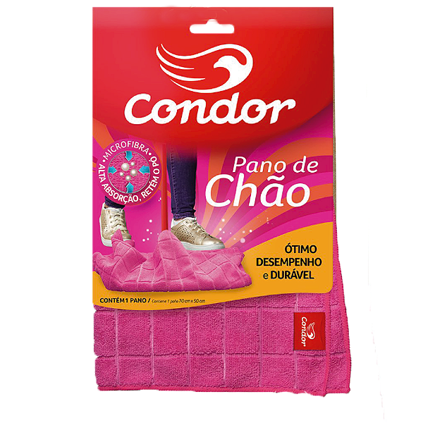 Pano de Chão em Microfibra - Condor
