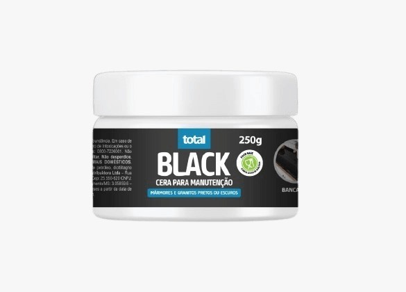 Cera Total Black - 250g - Bellinzoni