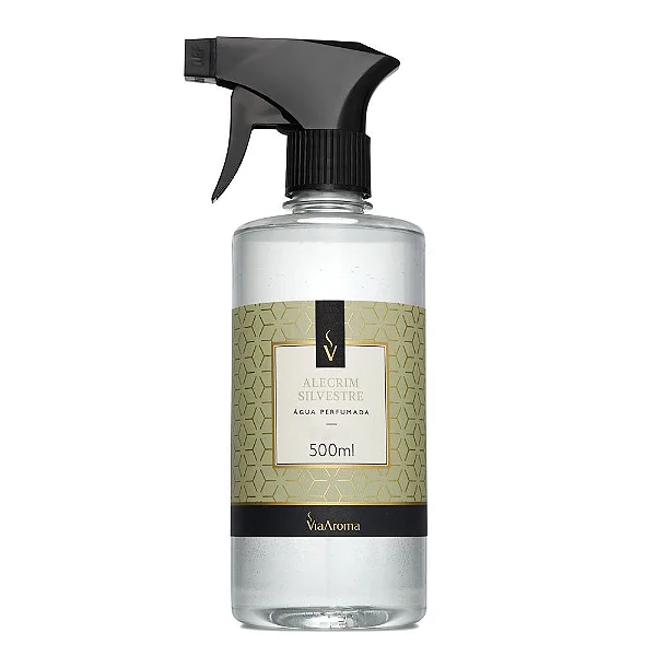 Água Perfumada Alecrim Silvestre - 500ml - Via Aroma