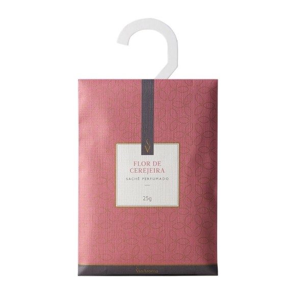 Sachê Perfumado Flor de Cerejeira - 25g - Via Aroma