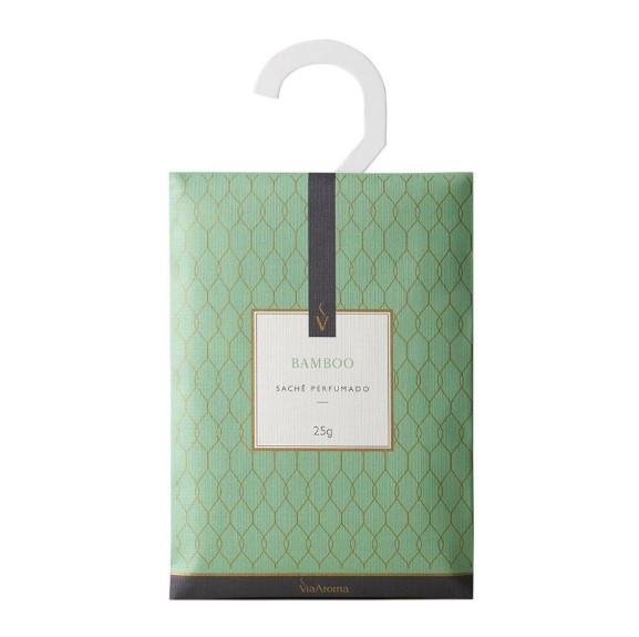 Sachê Perfumado Bamboo - 25g - Via Aroma
