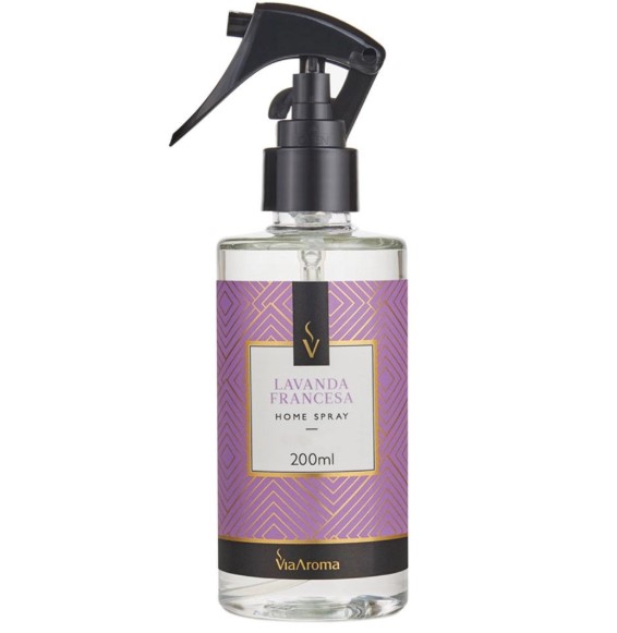 Home Spray Lavanda Francesa - 200ml - Via Aroma