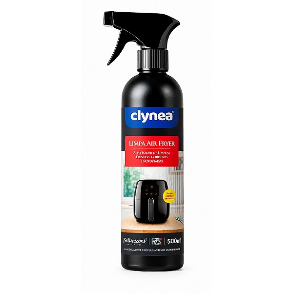 Clynea Limpa Air Fryer 500ml | Desengordurante para Air Fryer, Fornos e Fogões