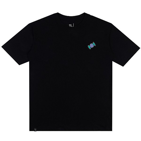 Camiseta Classic Bala Patch Bordado Preta