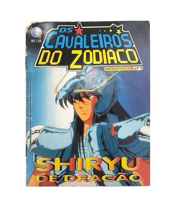 Revista Micro Os Cavaleiros Do Zodíaco Shiryu