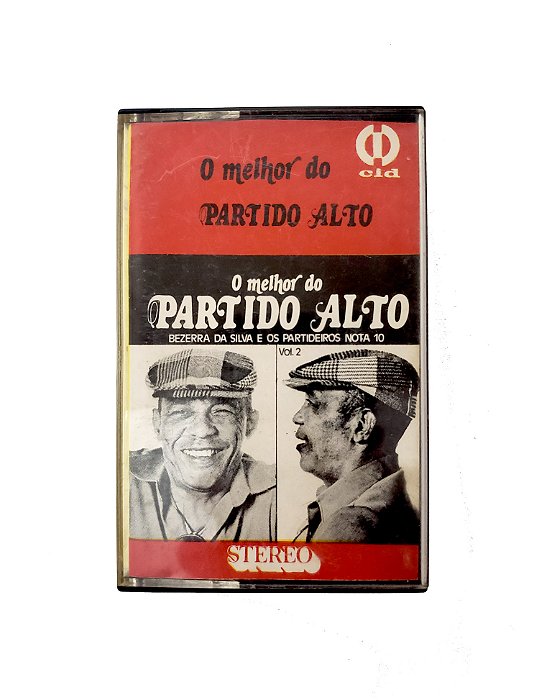 Fita Cassete O Melhor do Partido Alto Vol.2