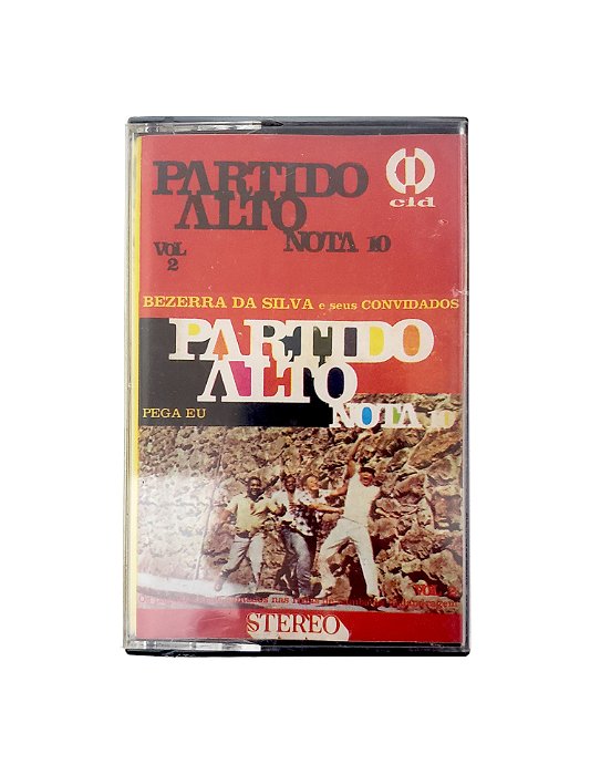 Fita Cassete Partido Alto Nota 10 Vol.2 (Lacrada)