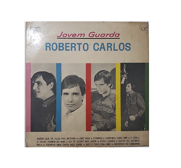 Disco de Vinil Roberto Carlos Jovem Guarda - Quero que Vá Tudo Pro Inferno 1965