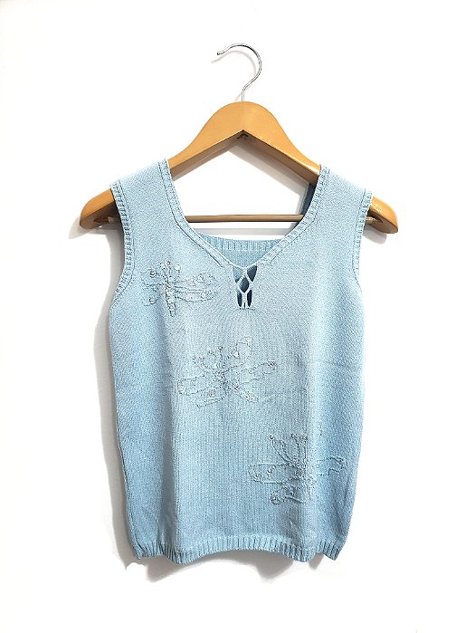 Blusinha feminina Azul Claro