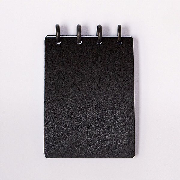 Bloquinho para anotações e rascunhos Basic ( 4 furos ) - Black