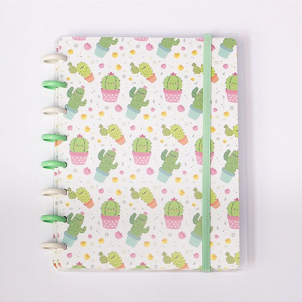 Planner Color Basic - A5 ( 8 Furos ) - Cactos