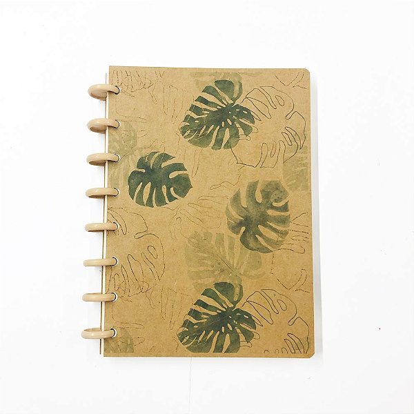 Caderneta de discos EcoKraft - Pólen -60 fls - Lisas-Bullet Journal
