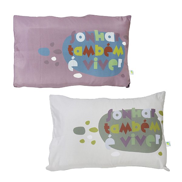 Par de Fronhas Sonhar queQuero