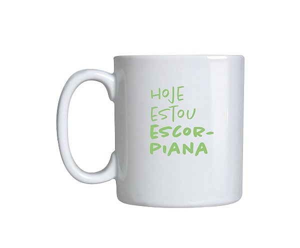 Caneca Signos (escorpiana) Quequero 180ml