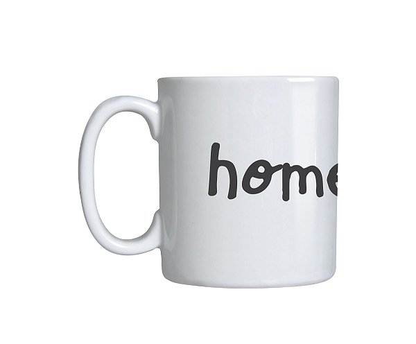 Caneca Home Off Preto Quequero 180ml