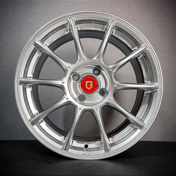 Jogo de rodas Gisa Drag10 - 16x7" - 4x100