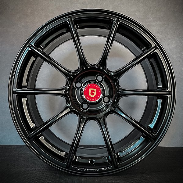 Jogo de rodas Gisa Drag10 - 17x8" - 4x100