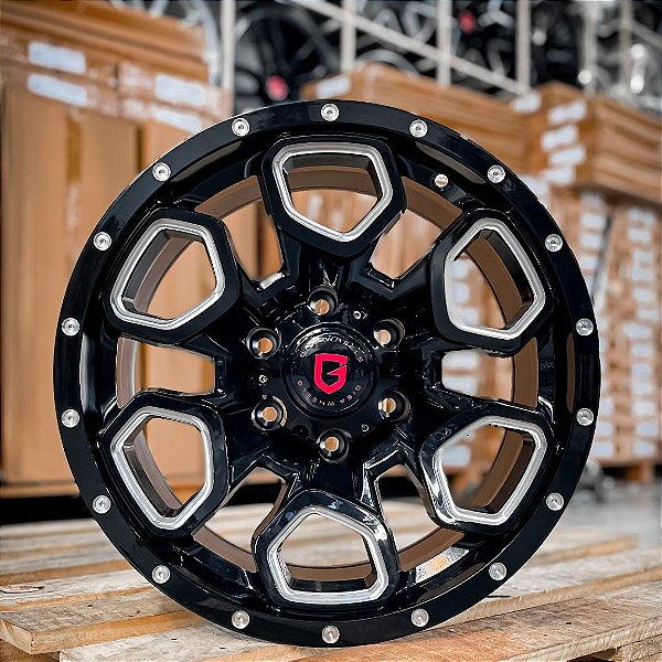 Jogo de rodas Gisa Flo - 17x9" - 6x139,7