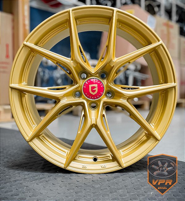 Jogo de rodas Gisa Firenze Light - 17x7,5" - 5x100