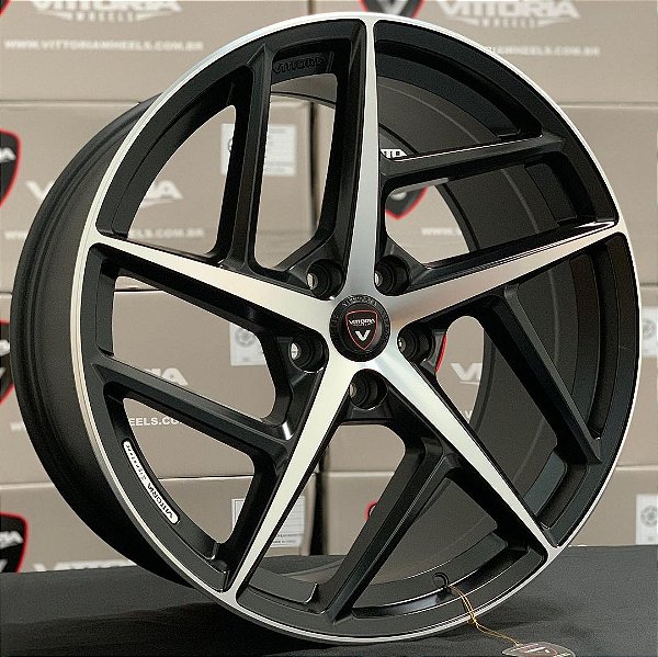Jogo de rodas Vittoria Melburne 20x8,5"/9,5" - 5x112