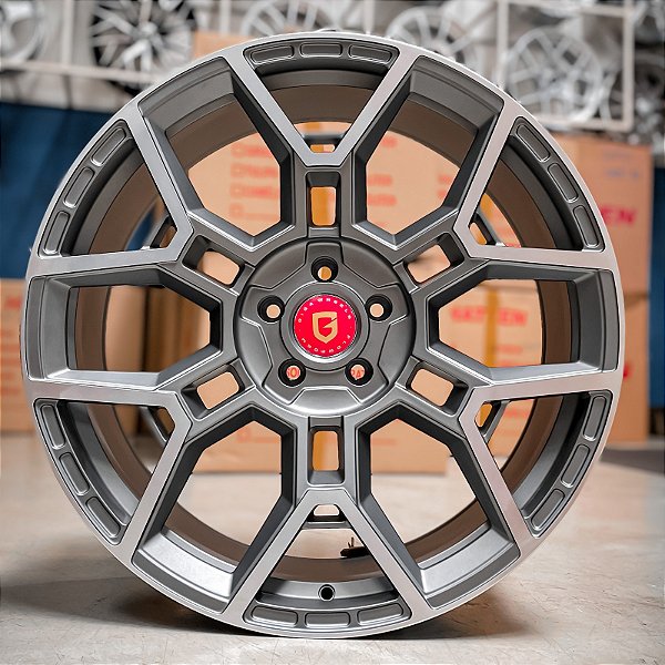 Jogo de rodas Gisa Ya9554- 22x10" - 5x120
