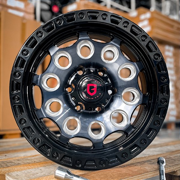 Jogo de rodas Gisa Buck - 17x9" - 6x139,7