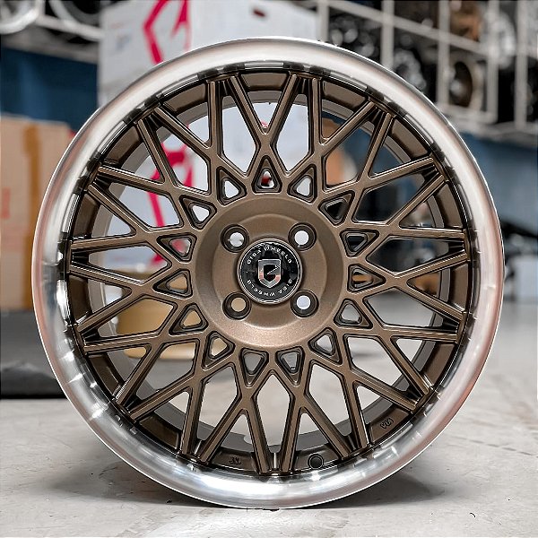 Jogo de rodas Gisa Mesh - 17x7,5" - 4x100