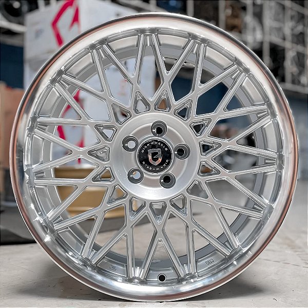 Jogo de rodas Gisa Mesh - 18x8" - 5x100