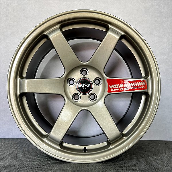 Jogo de Rodas GT7 TE37 Réplicas 18x8"
