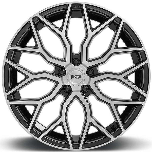 Jogo de rodas Niche Mazzati 22x10" - 5x120