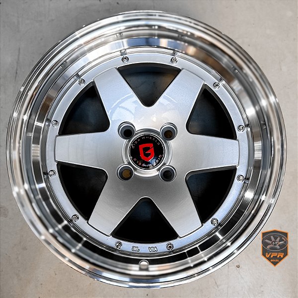 Jogo de rodas Gisa R532 - 15x8" - 4x100