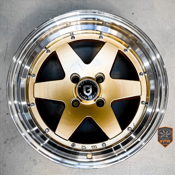 Jogo de rodas Gisa R532 - 15x8" - 4x100
