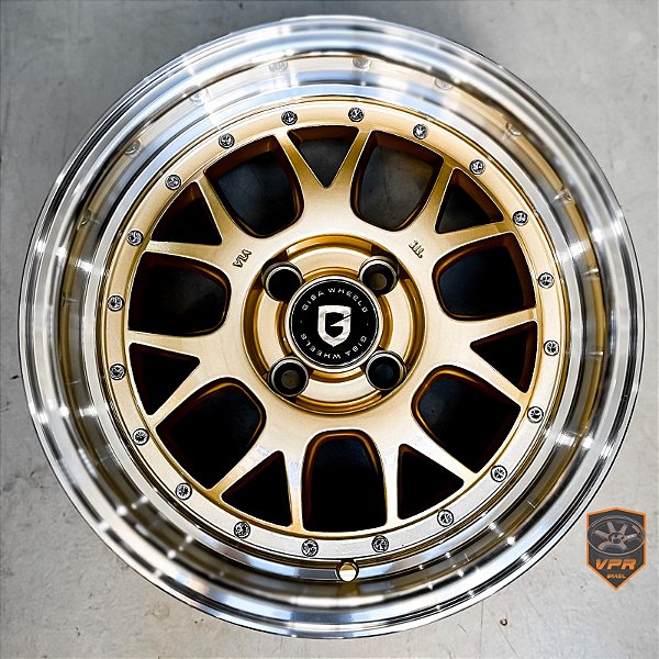 Jogo de rodas Gisa R9901 - 15x8" - 4x100