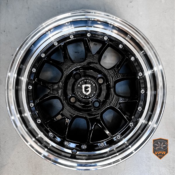 Jogo de rodas Gisa R9901 - 15x8" - 4x100