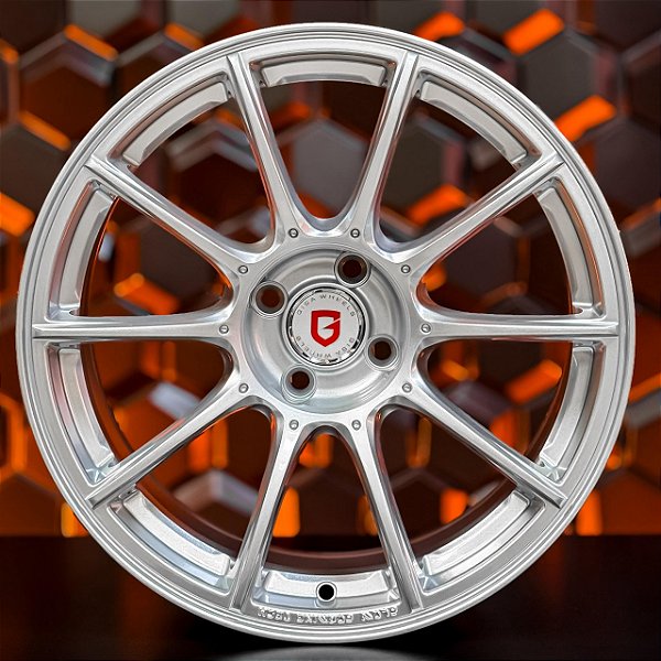 Jogo de rodas Gisa Drag10 17x8"