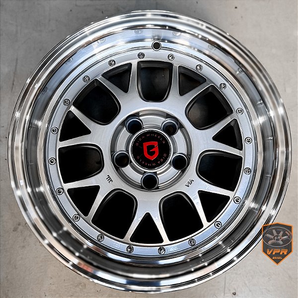 Jogo de rodas Gisa R9901 - 15x8"