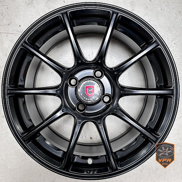 Jogo de rodas Gisa Drag10 - 15x7" - 4x100