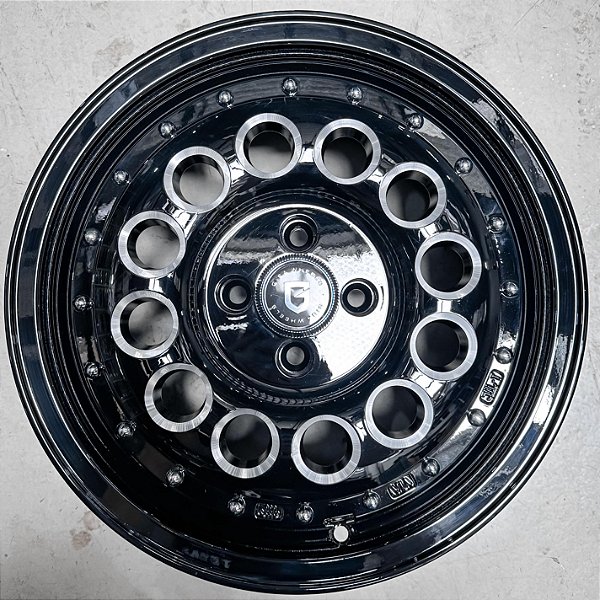 Jogo de rodas Gisa 4633 - 16x6,5" - 4x100