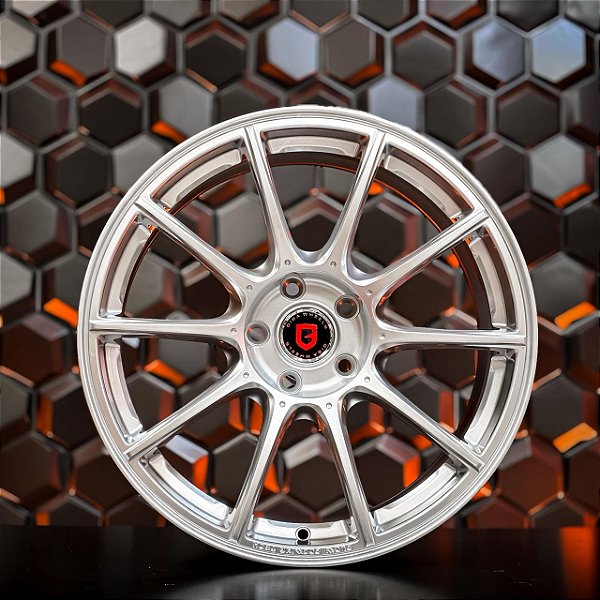 Jogo de rodas Gisa Drag10 - 18x8,5" - 5x112