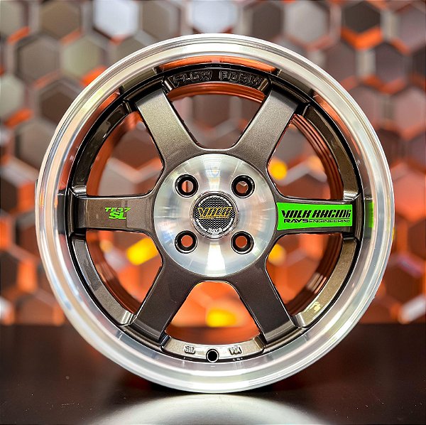 Jogo de rodas Rays TE37- 15x6,5" - 4x100