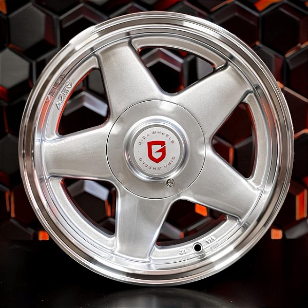 Jogo de rodas Gisa Miami - 15x8" - 4x100